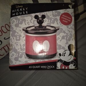 Disney Mickey Mouse Mini Crock New